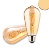 Ampoule LED E27 Vintage Line ST64 8W, blanc ultra chaud, dimmable