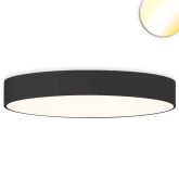 LED Deckenleuchte UGR<19 2H, schwarz, 80W|100W, IP44, DN1000, ColorSwitch 2700|3000|4000K, dimmbar