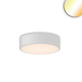 LED Deckenleuchte UGR<19 2H, weiß, 20W|30W, IP44, DN400, ColorSwitch 2700|3000|4000K, dimmbar