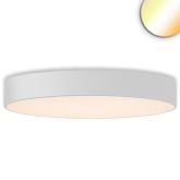 LED Ceiling light UGR<19 2H, white, 80W|100W, IP44, DN1000, ColorSwitch 2700|3000|4000K, dimmable