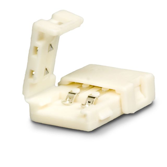 Connettore a clip (max. 5A) C1-210 per strip LED IP20 a 2 poli con larghezza 10mm, pitch >12mm