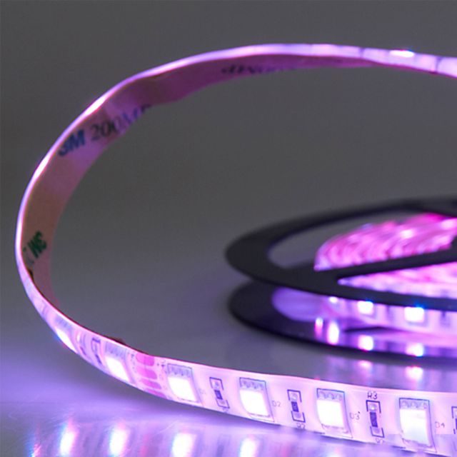LED SIL-RGB Flexband, 24V DC, 14,4W, IP66, 5m Rolle, 60 LED/m