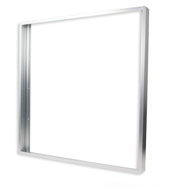 Surface mounting frame for LED panel 625x625 silver