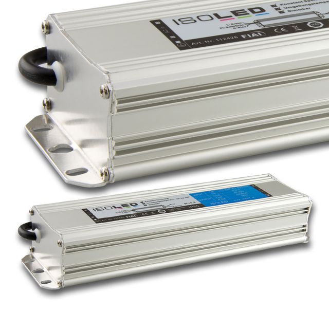 Trasformatore LED 24V/DC, 15-60W dimmerabile (riduzione di tensione), IP65