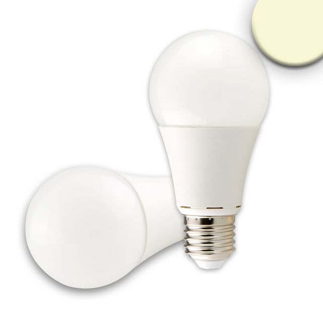 Lampadina LED E27 9W G60, 270°, bianca, bianco caldo