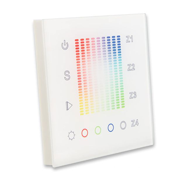 Sys-One RGB+W 4 zone Recessed controller, 230V AC