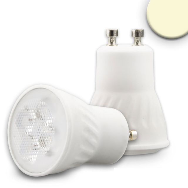 Spot MINI-LED GU10, 4,5W, 38°, bianco caldo
