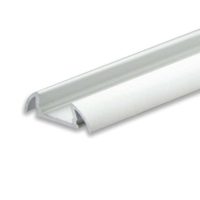 Profilo LED montato a superficie SURF11 in alluminio anodizzato, 200cm