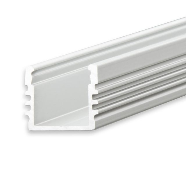 Profilo montato a superficie LED SURF12 in alluminio anodizzato, 200cm
