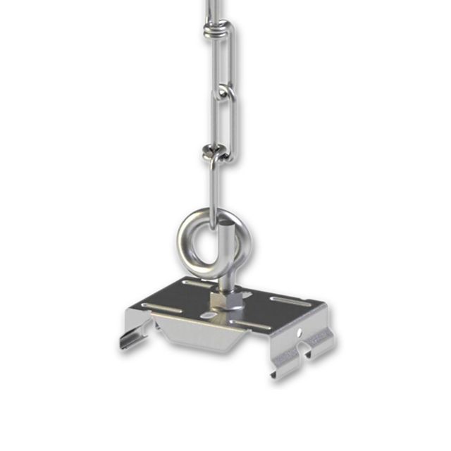 FastFix LED linear system steel chain 2m incl. hook and installation clip