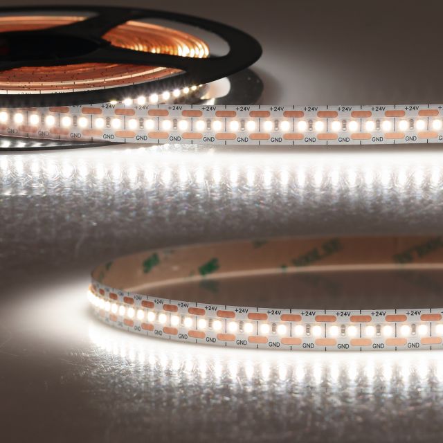 LED CRI940 Linear10 Strip, 24V DC, 10W, IP20, 4000K, rotolo da 5m, 240 LED/m