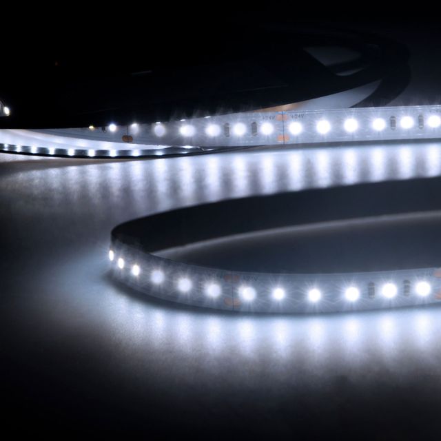 LED CRI965 CC strip, 24V DC, 12W, IP20, 6500K, rotolo da 15m, 120 LED/m