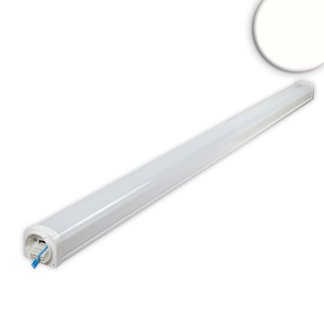 LED linear light Professional 150cm 40W with emergency light function, IP66, neutral white