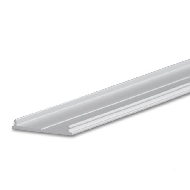 Profilé en applique LED SURF15 FLEX aluminium anodisé, 200 cm