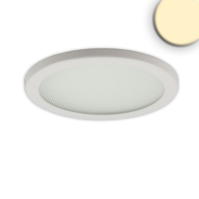 Downlight LED Flex 8W, prismatico, 120°, diametro foro 50-100mm, bianco caldo