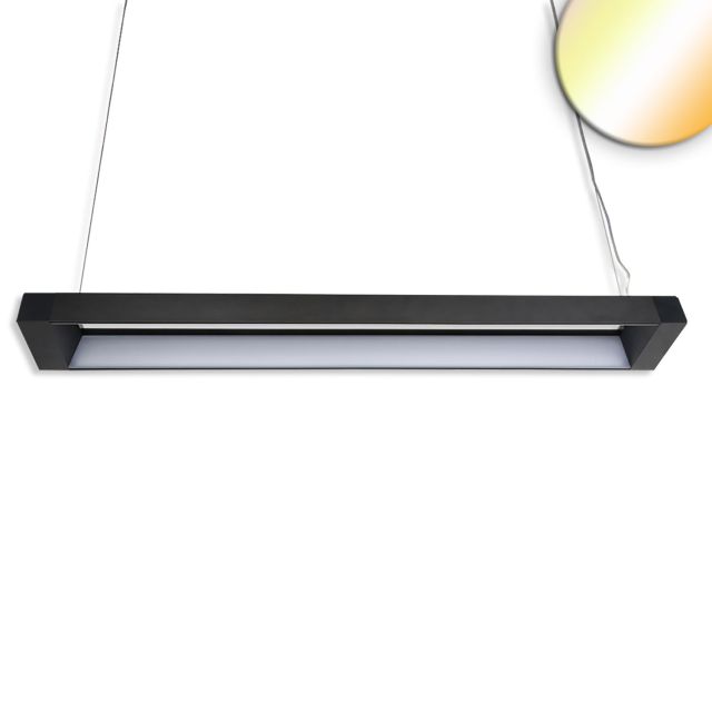 LED Hängeleuchte Frame 40W, schwarz, ColorSwitch 3000|4000|5700K