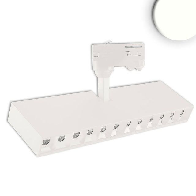 Projecteur sur rail triphasé raster, 35W, 45°, blanc mat, 4000K