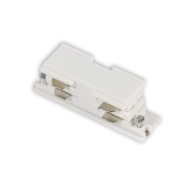 Connecteur linéaire S1 triphasé conducteur, blanc