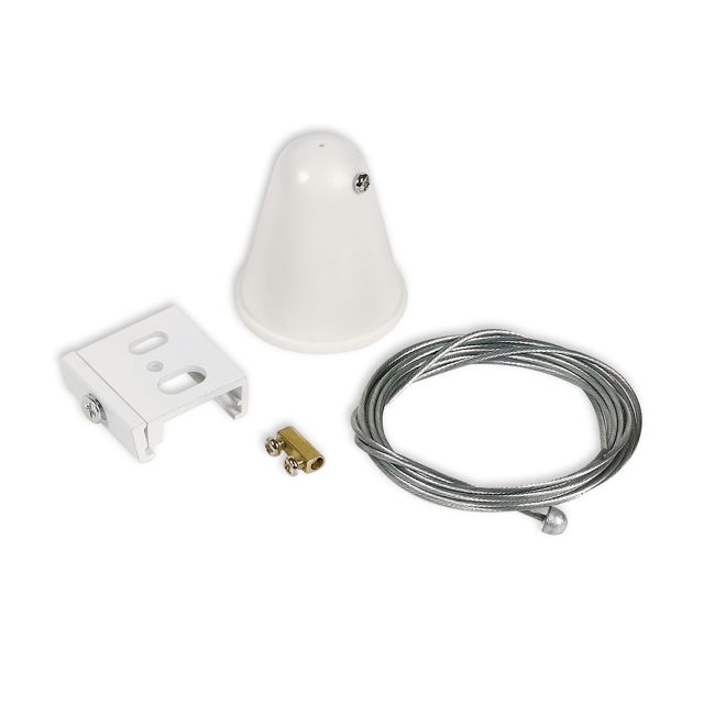 Câbles de suspension S1 triphasé 10-200cm blanc