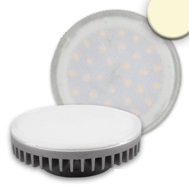 Ampoule LED GX53, 30SMD, 6W, blanc chaud