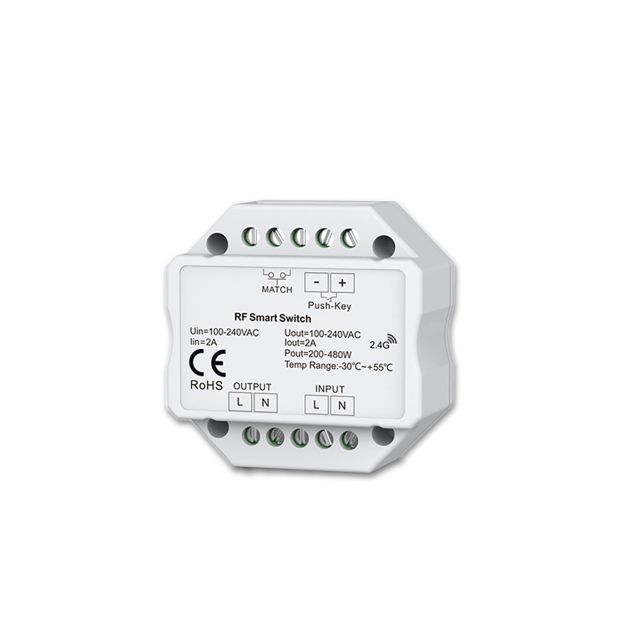 Sys-Pro Push/RF 2.4GHz Mesh Switch On/Off 100-240V, 720W