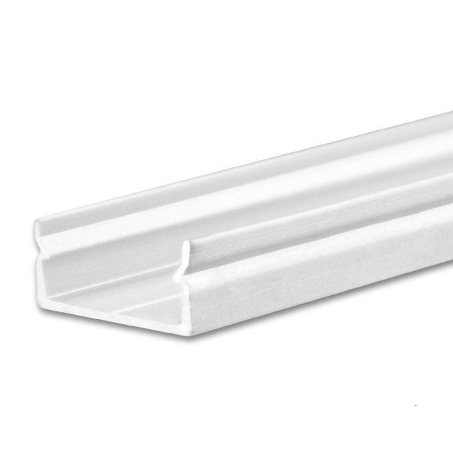 Profilo LED montato a superficie PURE14 S alluminio bianco, 200cm