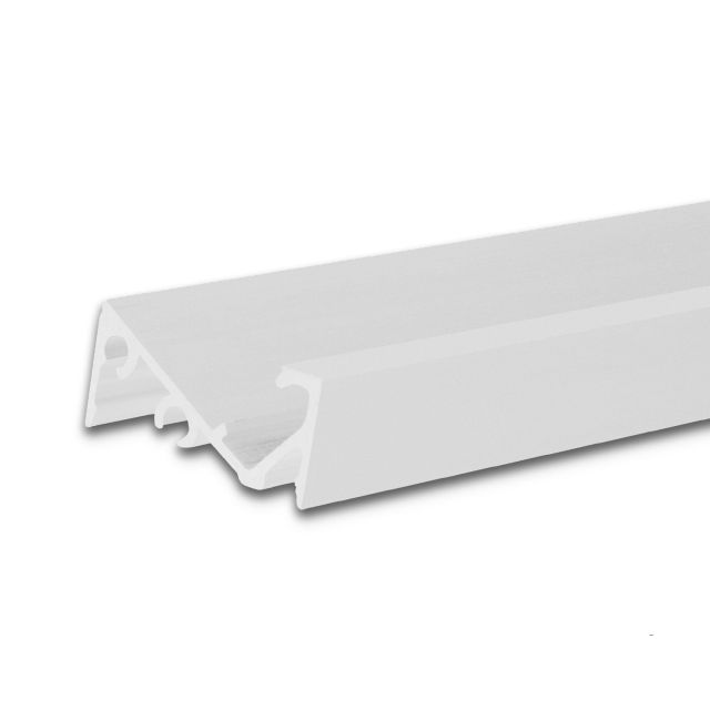 LED surface mounted profile FURNIT6 S aluminum white RAL 9003, 200cm