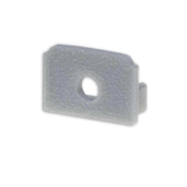 End cap E201 for LED tile T-profile, with cable gland, 1pc