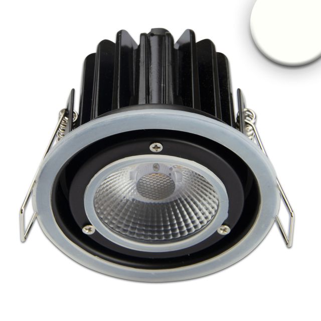 LED recessed spotlight Sys-68 MiniAMP, 8W, 24V DC, 4000K, CRI80, dimmable (excl. cover)
