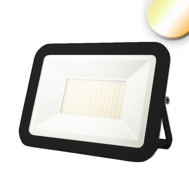 LED floodlight Pad 100W, black, dynamic white, 100cm cable