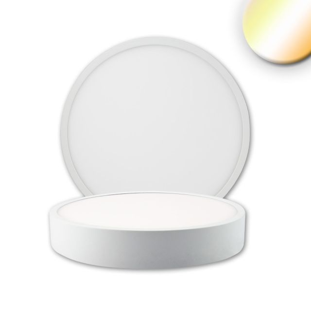 Plafoniera LED PRO bianca, 15W, rotonda, DN170, ColorSwitch 2700|3000|4000K, dimmerabile