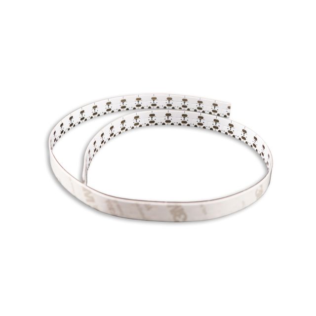 Connettore angolare PCB a saldatura per strip LED da 10 mm, 2 poli, 50 pezzi in rotolo