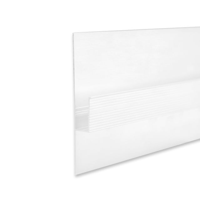 Profilo LED per cartongesso, spazio d´ombra 40, bianco RAL 9003 300cm