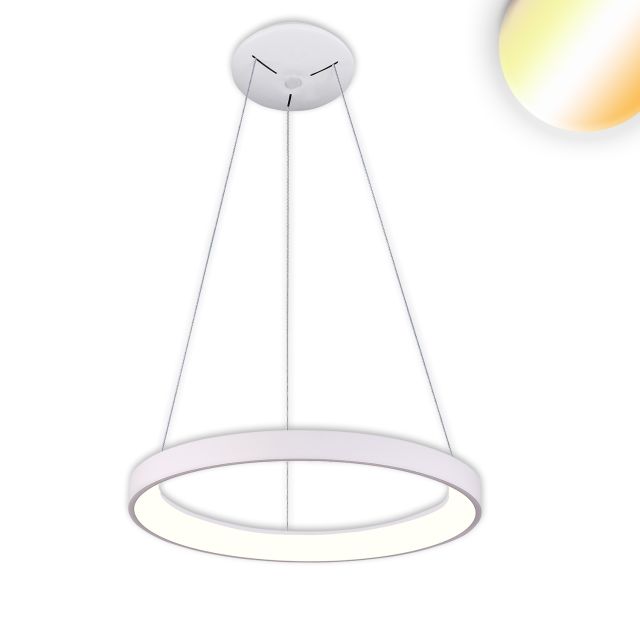 Lampada a sospensione LED Orbit 480, bianca, 38W, rotonda, ColorSwitch 3000|3500|4000K, dimmerabile