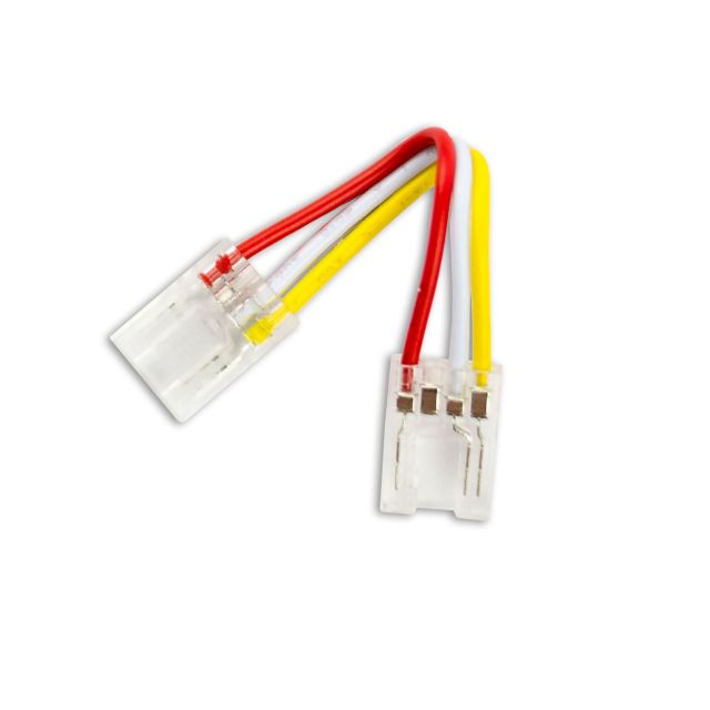 Kontakt-Verbinder mit Kabel Universal (max. 5A) K2-310-V2 für 3-pol IP20 Flexstripes mit Breite 10mm