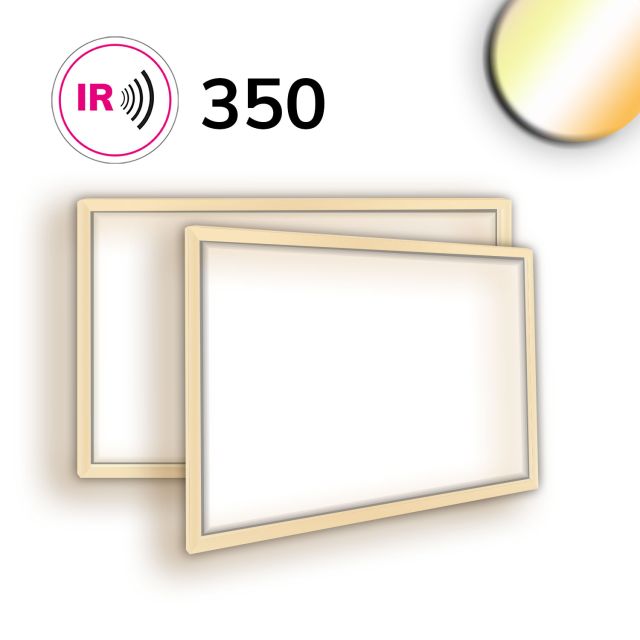 Cornice lumin. a LED per pannello infrarossi PREMIUM Professional 350, 54W, bianco din., CRI92