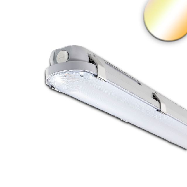 LED Tri Proof Luminaire 120cm with emergency light function IP65 PowerSwitch 25-40W, 3000|4000|5000K