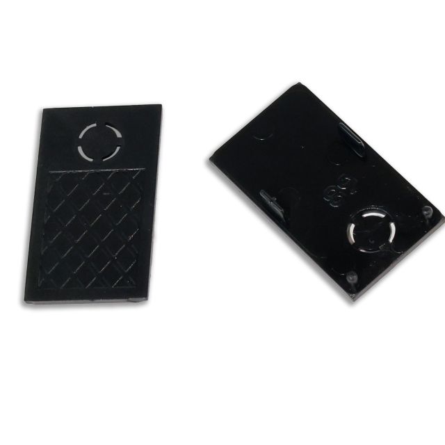 Track48 Endkappe für Aufbauschiene, schwarz, 2 Stück