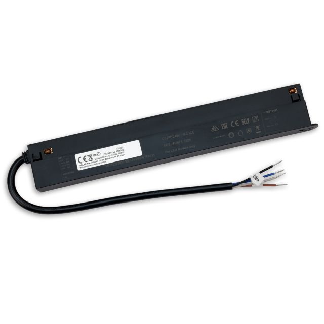 Track48 Transformateur Inline noir, 150W, 48V DC