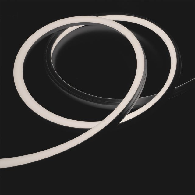 LED NEON940 Ruban Twist+Bend B16H16, 24V DC, 10W, IP67, 4000K, 5m, 140 LED/m, clips de montage incl.