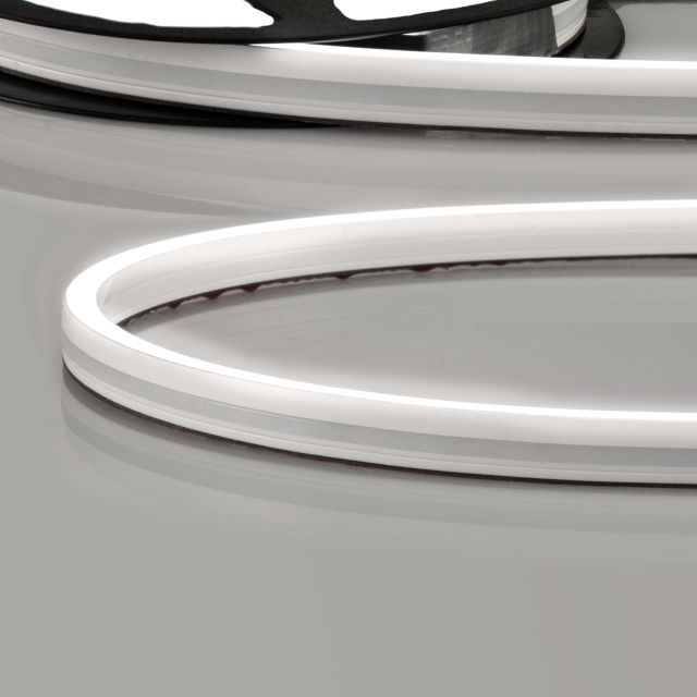 LED NEON940 Ruban B08H12, 24V DC, 12W, IP67, 4000K, rouleau de 5m, 140 LED/m, clips de montage incl.