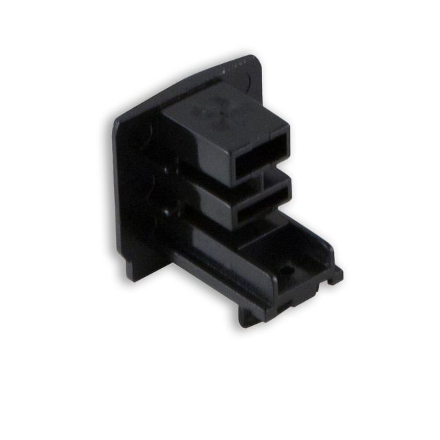 3-Phasen DALI Endkappe für Aufbauschiene, schwarz, 1 Stück
