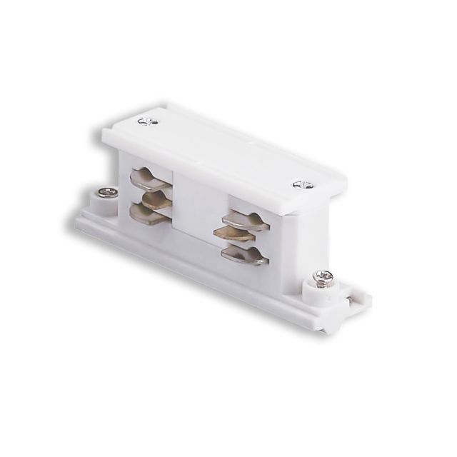 3-PH DALI track linear connector, current carrying, white