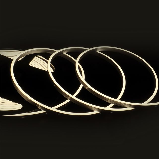 LED NeonPRO940 Custom ruban B04H08, 24V DC, 10W, IP67, 4000K, rouleau de 5m, 180 LED/m, clips inclus