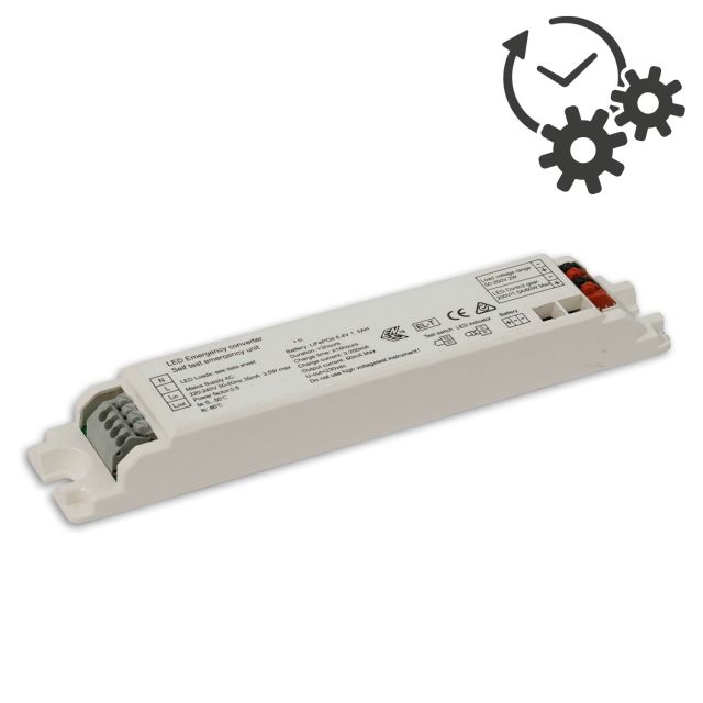 Aggiornamento luce di emergenza con batteria LiFePO4 3000mAh, 4W (10-50V DC)