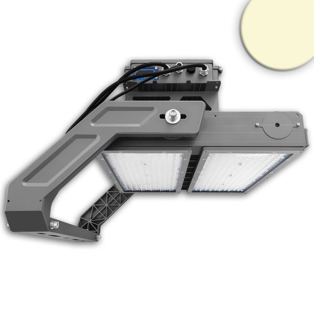 Sistema di proiettori LED LW 1000W, 130x25°, 2 moduli (punti luce), DALI dimm., bianco caldo, IP66