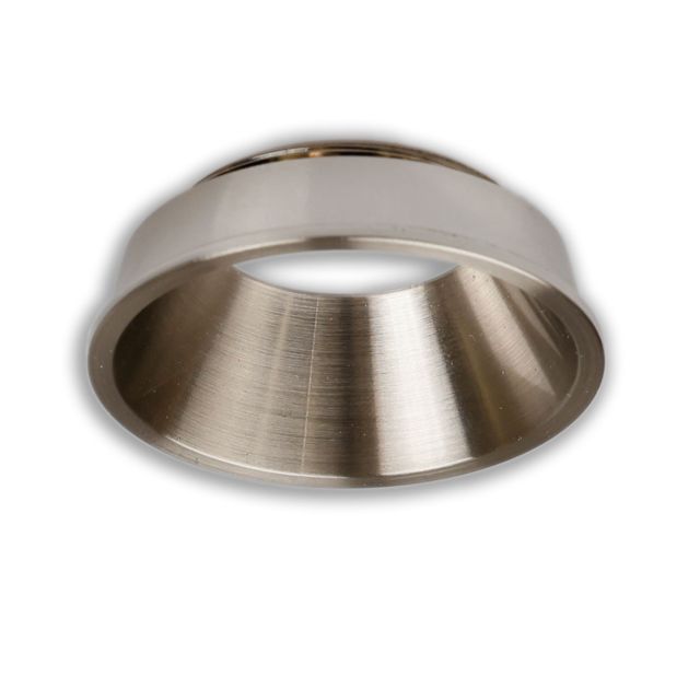 Cover per Spot LED e modulo LED SYS-GU10, nichel spazzolato, retrocesso, UGR