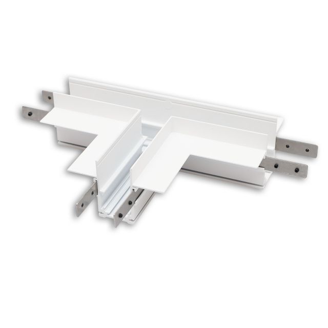 Track48 T-Schiene horizontal für Trockenbauschiene, weiß, nicht stromführend