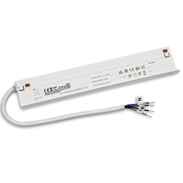 Track48 transformateur Inline blanc, 150W, 48V DC