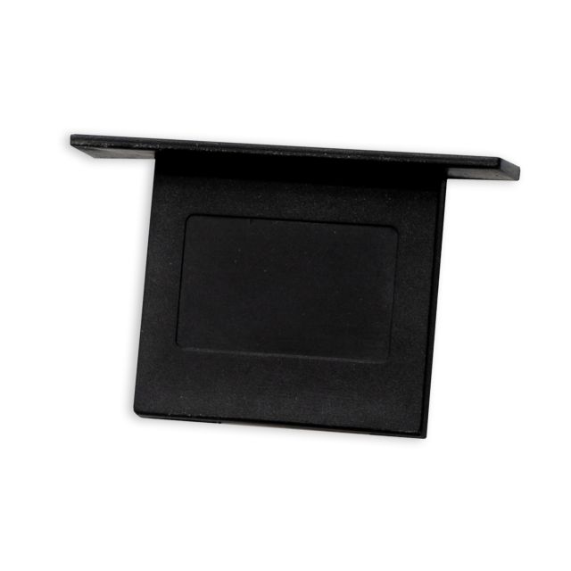 Tappo terminale da incasso Classic trifase, nero, 1 pezzo